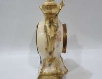 Reloj de mesa porcelana suizo nortamericano Cod 9779