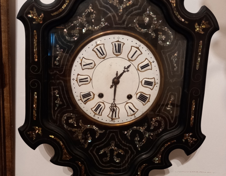 Reloj de pared isabelino (1880-1920) Cod 14887