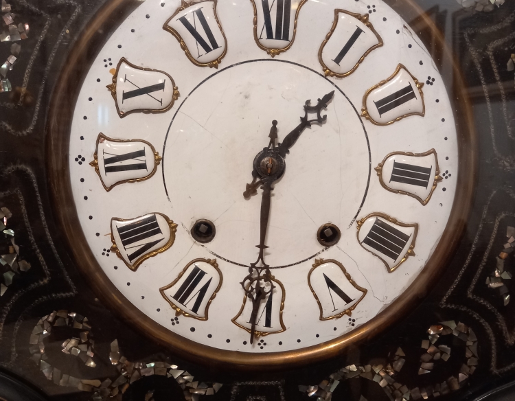 Reloj de pared isabelino (1880-1920) Cod 14887