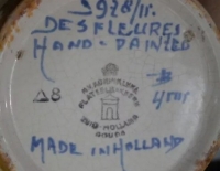 Macetero pequeño ceramica holandesa Cod 15097