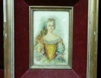 Par de Oleos firmados Puchet 15x10 Cod 15666