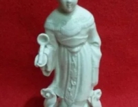 Figura oriental porcelana blanc de chine Cod 20439