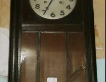 Reloj pared caja madera Cod 20980