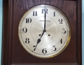 Reloj de pared ferrocarril alemán stolzenberg Cod 25438