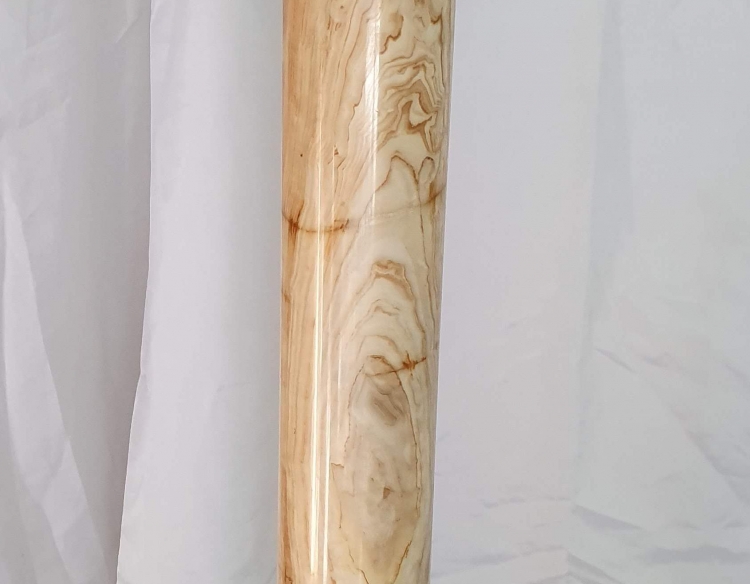 Columna pedestal mármol y bronce Cod 25441