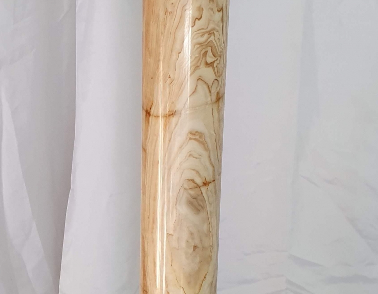 Columna pedestal mármol y bronce Cod 25441