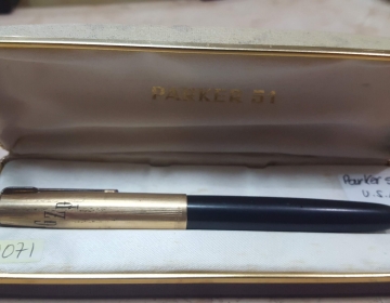 Lapicera Parker USA 12 k (a tambor) Cod 25492