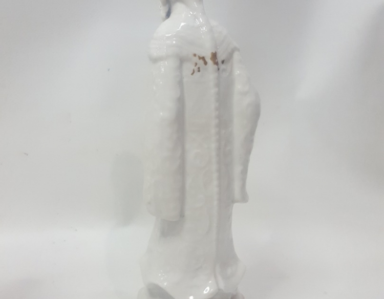 Par de figuras orientales blanc de chine Cod 26444