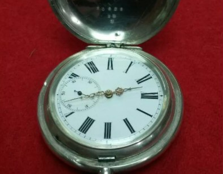 Reloj Remontoir Plata 800 Cod 27959