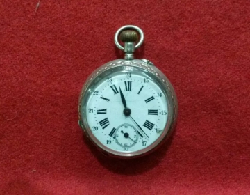 Reloj de bolsillo plata 800 Cylindre Cod 27962