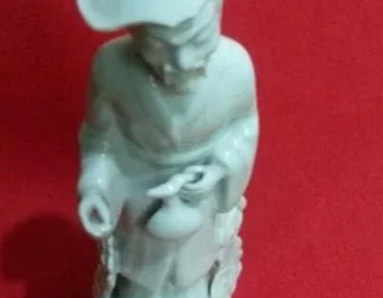 Figuras orientales porcelana blanc de chine Cod 28624