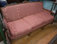 Sillón de 3 cuerpos estilo francés luis xvi Cod 29390