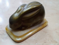 pisapapel conejo dorado base marmol Cod 30171