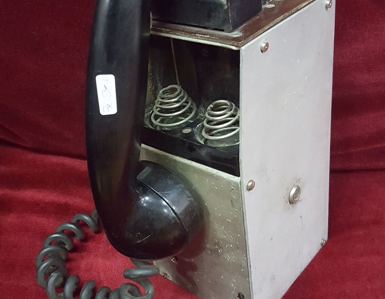Telefono ejercito de campaña y sistema morse Cod 30581