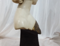 Busto mujer terracota checoslovaca cod 30715