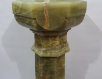 Columna importante mármol onix verde Cod 30853