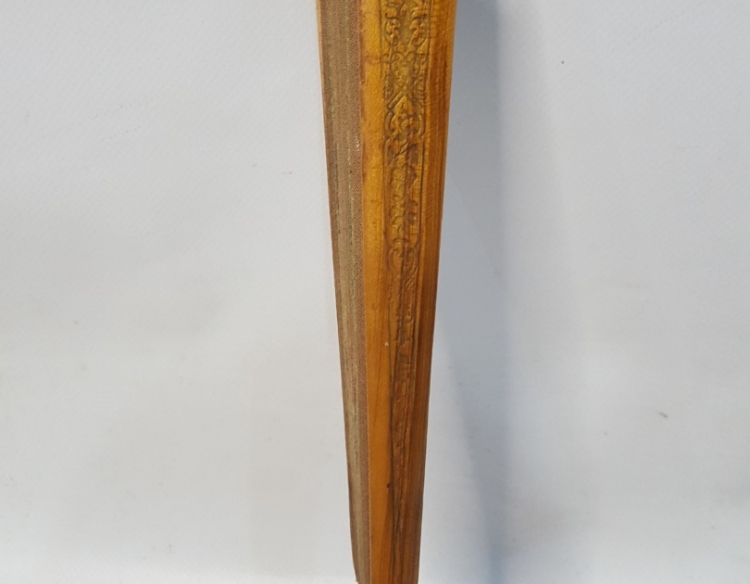 Abanico madera y tela Cod 30940