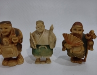 5 Netsuke japones 5 x 3 cms botones cod 31684