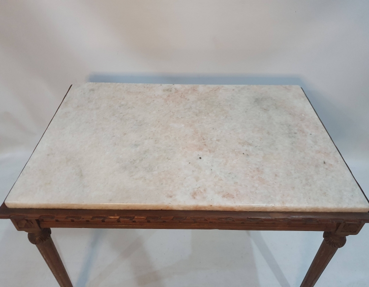 Mesa ratona con mármol Cod 31824