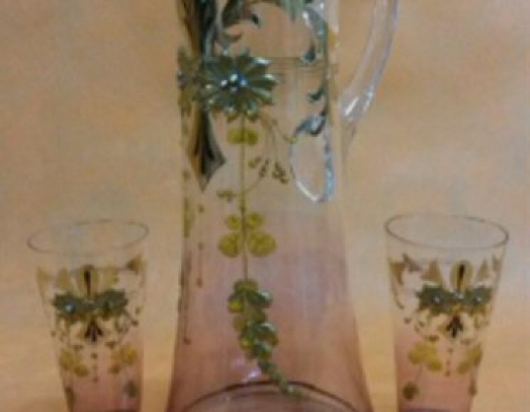 3 piezas de vidrio veneciano Cod 27268