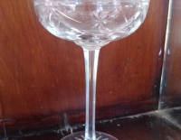 Copas de cristal labrado 