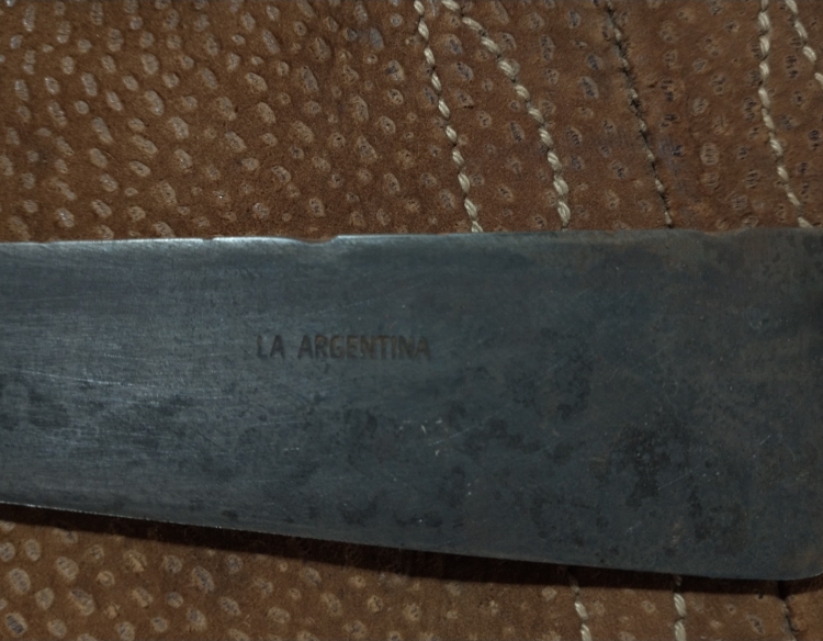 Cuchillo de plata 800