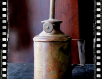 Antigua lampara de alcohol mineral LAMPE - PIGEON