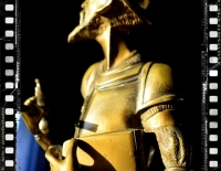 Magnifica figura en bronce del Quijote