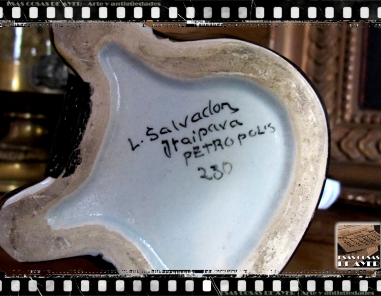 Antigua jarra Ceramica Luiz Salvador
