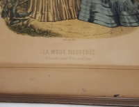 Grabado " La mode ilustrée" Jacob París Cod 16640