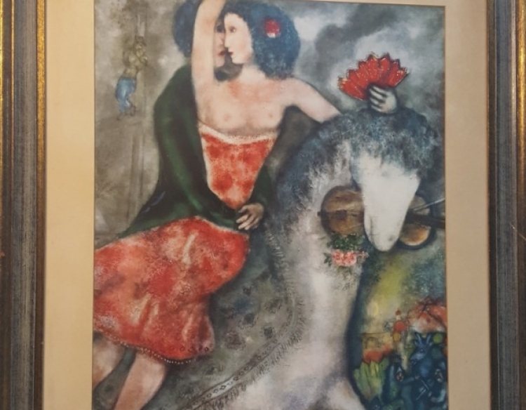 Lamina enmarcada Marc Chagall Cod 29304