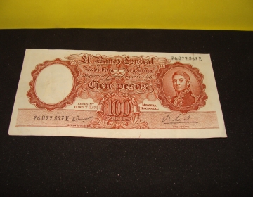 Billete 100 pesos Argentina 1947