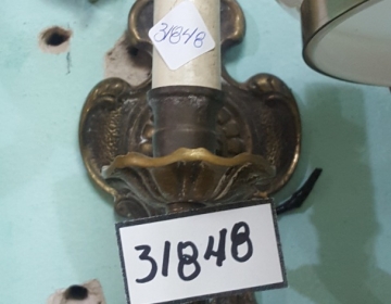 Aplique de una L bronce Cod 31848
