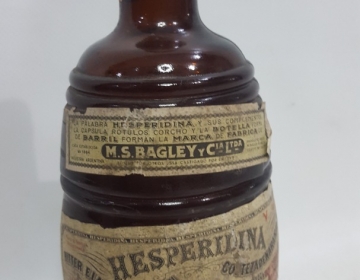 Antigua Botella Sellada De Hesperidina 1 L. 1960 Cod 31870