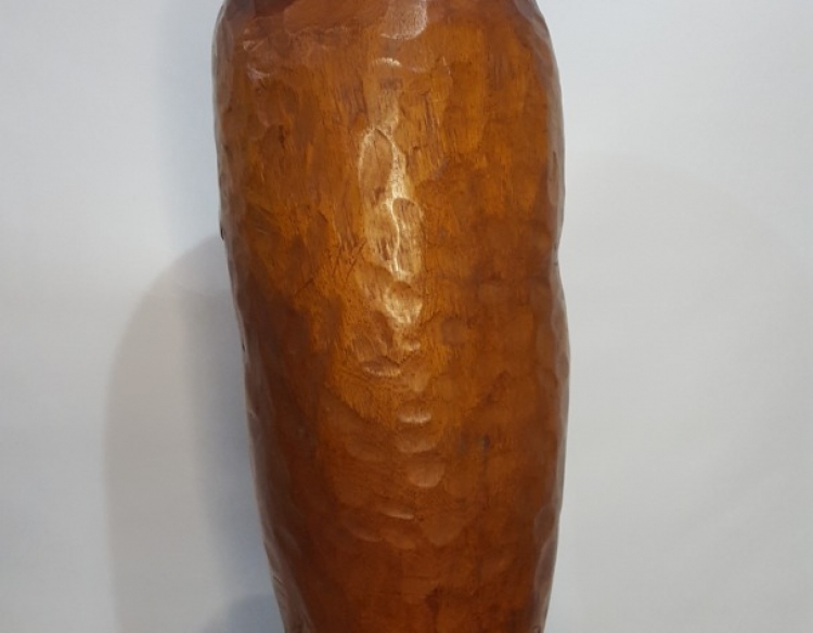 Rostro De Mujer Tallada En Madera Cod 28958