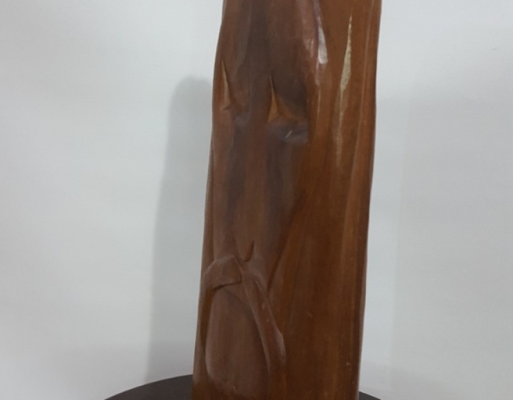 Cara de cristo tallado en madera Cod 31877