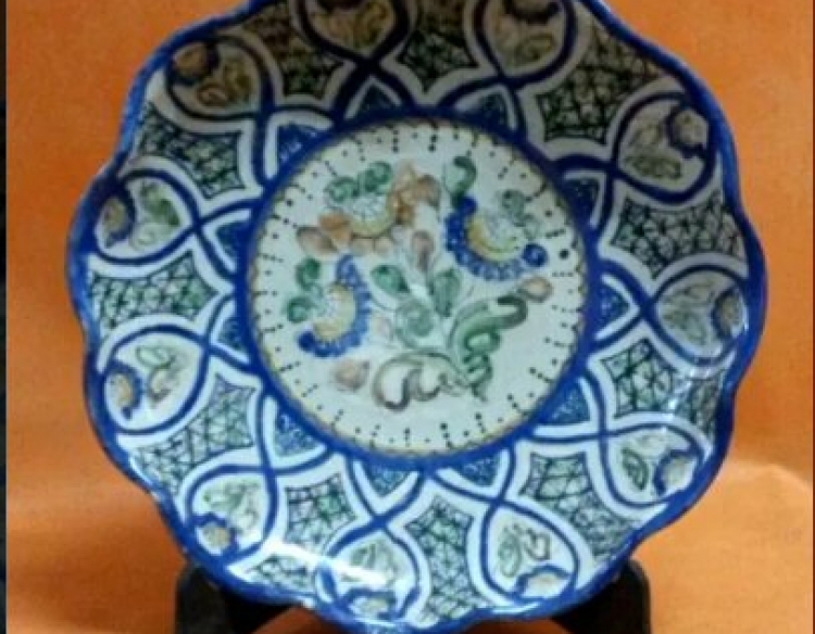  Plato Decorativo Cerámica Talavera Cod 30402