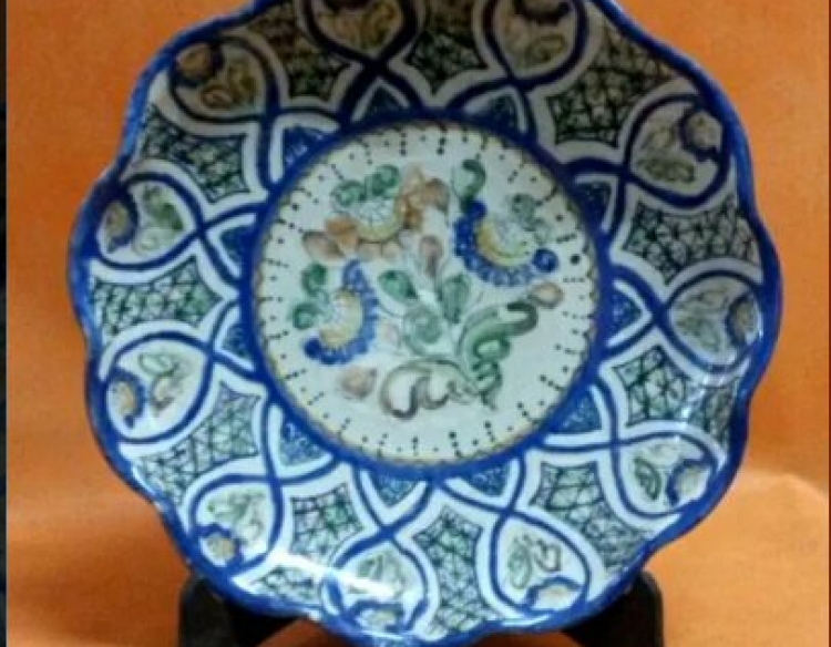  Plato Decorativo Cerámica Talavera Cod 30402