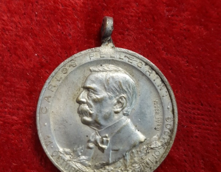 Medalla Carlos Pellegrini (1846-1906) Cod 28417