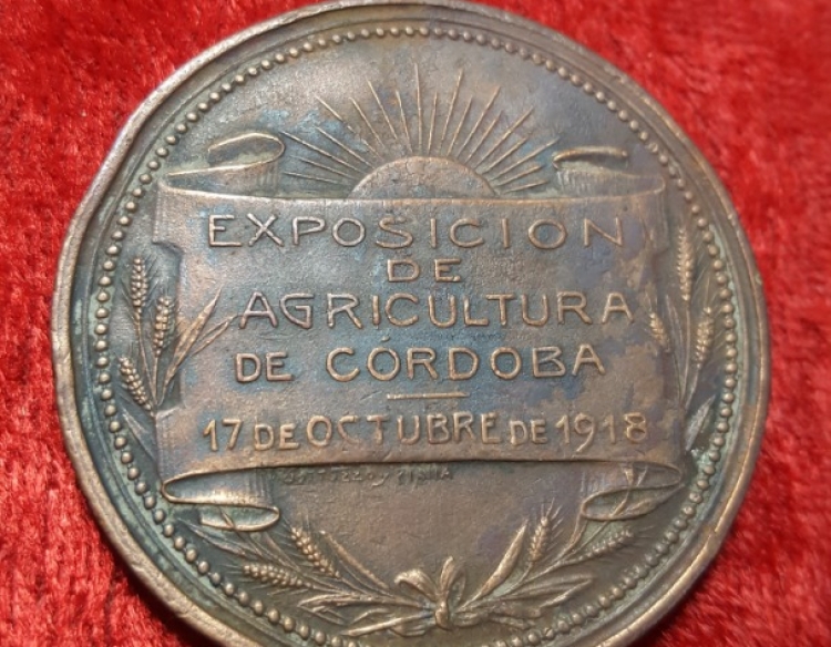 Medalla Córdoba Expo Agricultura Cod 28457