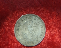  Moneda Chile Año 1878 Cod 31920