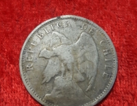 Moneda Chile Año 1927 Cod 31919