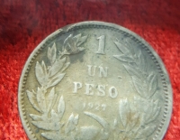 Moneda Chile Año 1927 Cod 31919