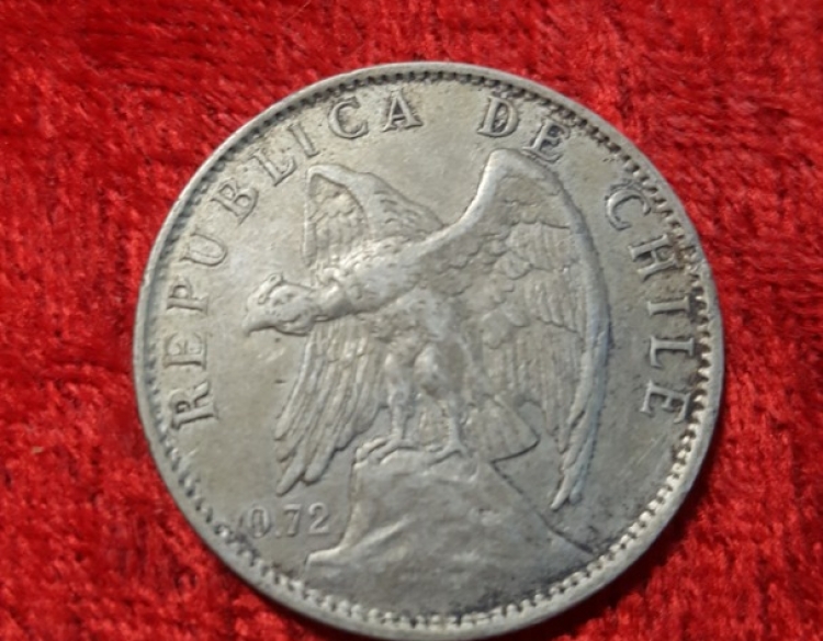 Moneda Chile Año 1871 Cod 31922