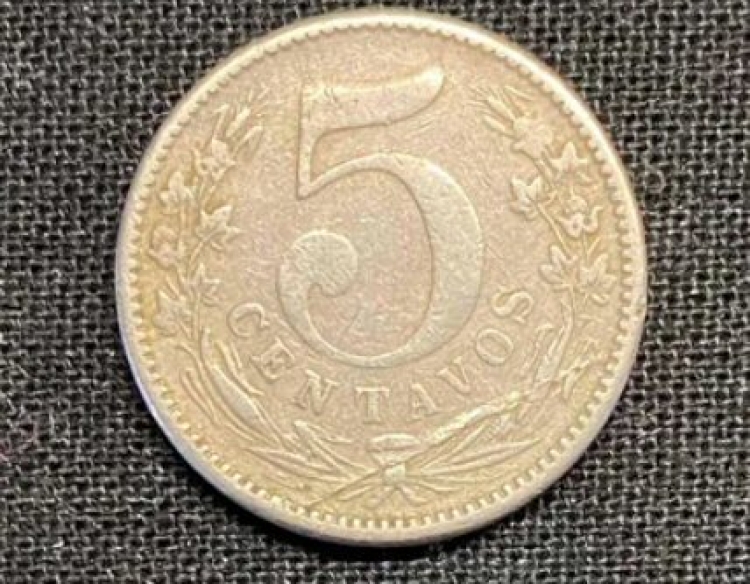 Colombia - 5 Centavos - Año 1886 - Km #183 - Libertad