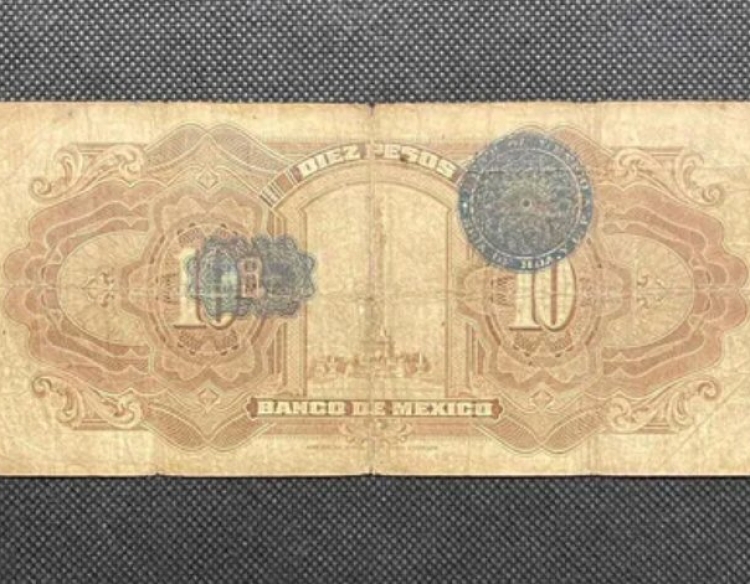 México - 10 Pesos - Año 1934 - P #22 - Alegoría