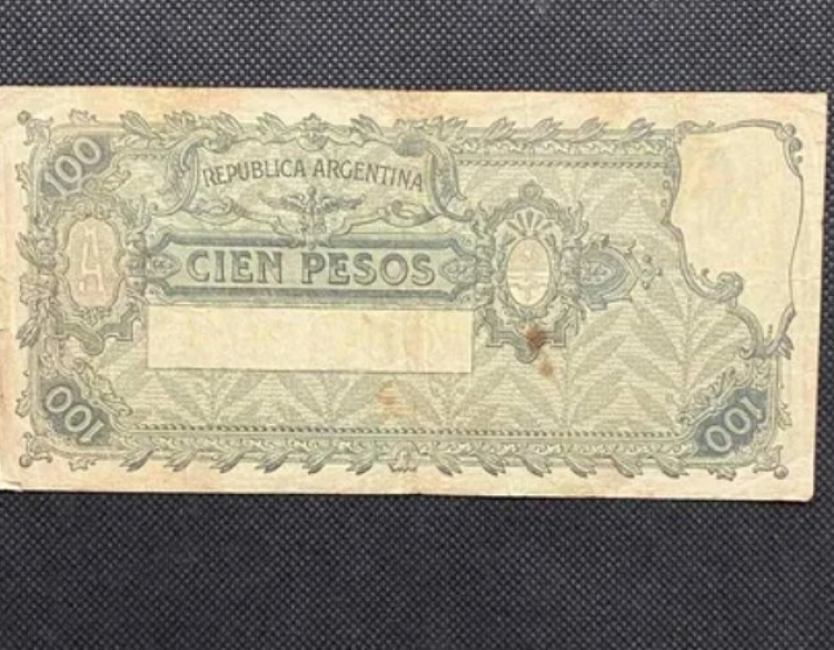 Argentina - 100 $ Progreso - Año 1936 - Bot. #1894 - P | B