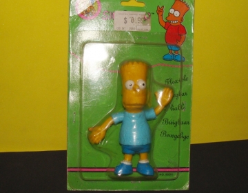 Figura Bart Simpson en blister, años 90