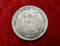 Moneda Venezuela-libertador Simón Bolívar 1945 C 31973