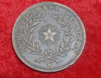 Moneda. Republica Del Paraguay 4 Centesimos 1870 Cod 31980